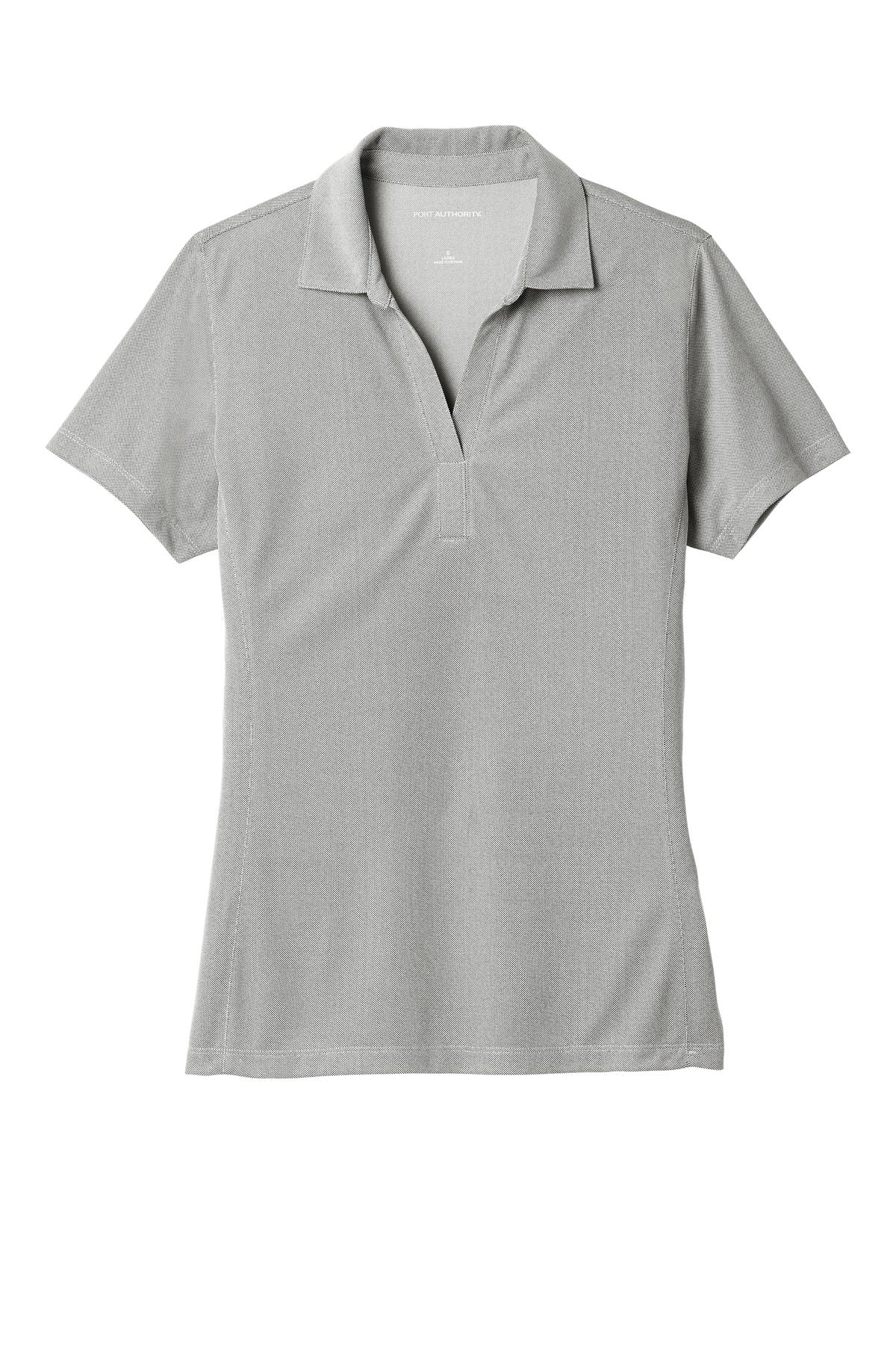 Port Authority  Women's Poly Oxford Pique Polo. LK582