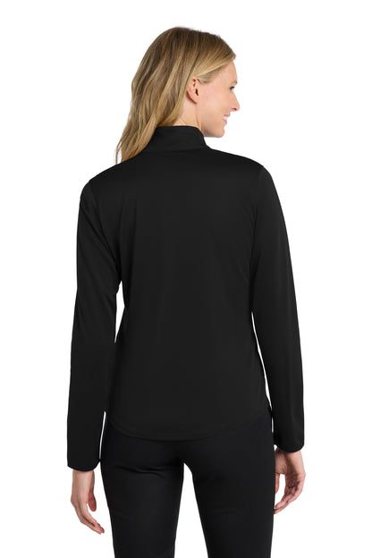 Custom Embroidered Port Authority Sweatshirts in Black/ Steel Grey