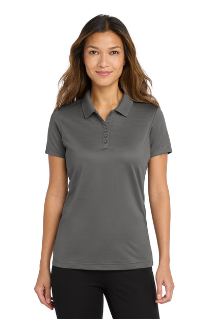 Custom Embroidered Port Authority Polos/Knits in Shadow Grey