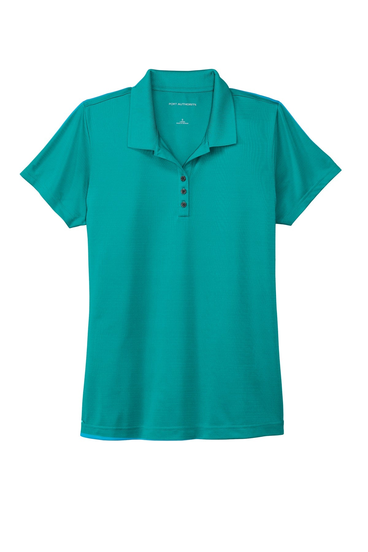 Custom Embroidered Port Authority Polos/Knits in Tropic Blue