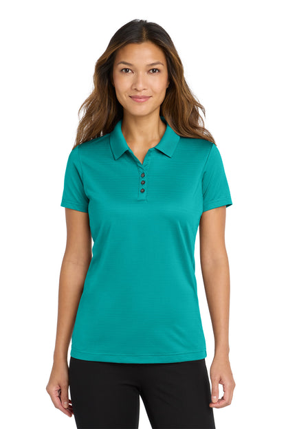 Custom Embroidered Port Authority Polos/Knits in Tropic Blue