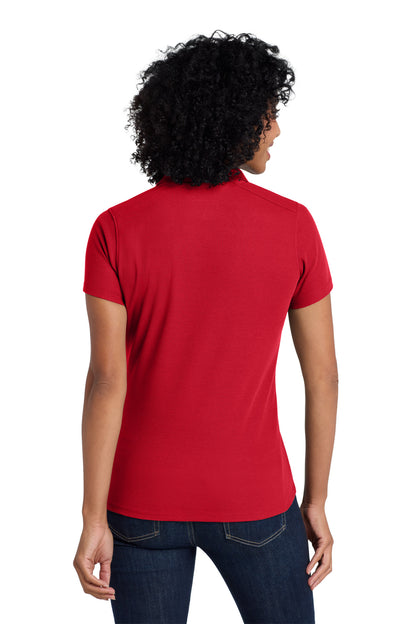 Custom Embroidered Port Authority  Women's EZPerformance  Pique Polo. LK600,Apple Red