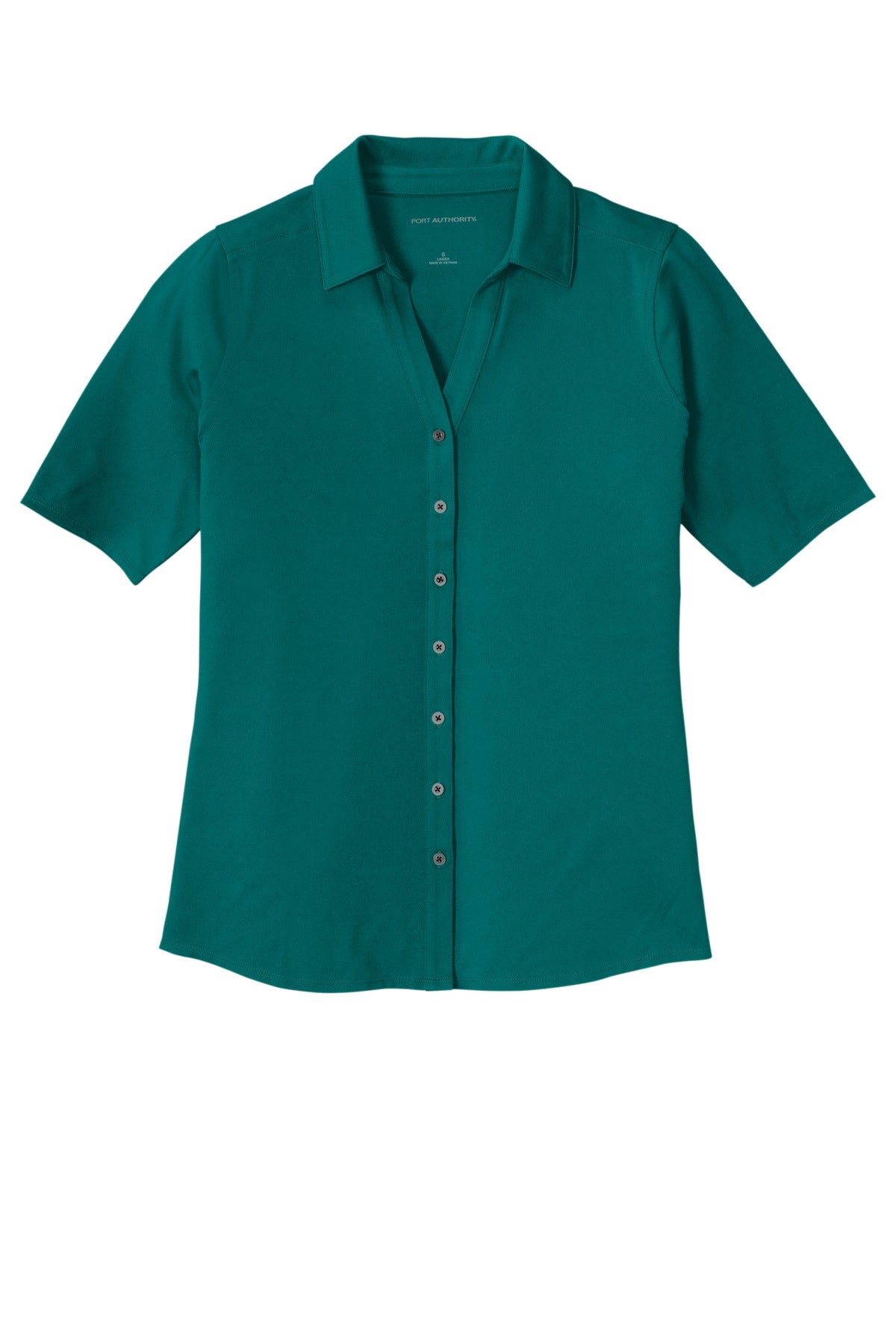 Custom Embroidered Port Authority Polos/Knits in Dark Teal