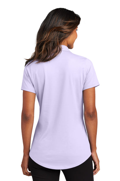 Custom Embroidered Port Authority Women's City Stretch Polo LK683,Bright Lavender