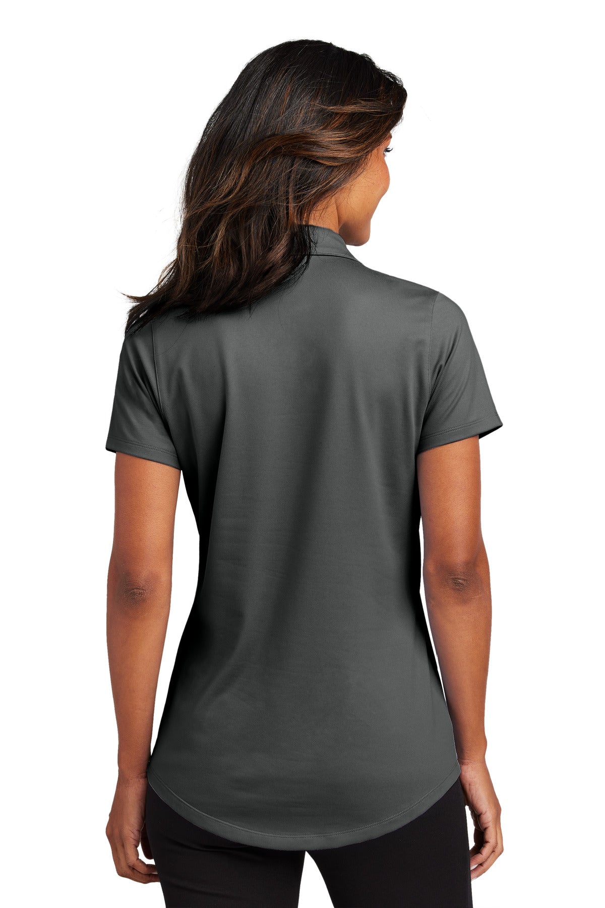 Custom Embroidered Port Authority Women's City Stretch Polo LK683,Graphite