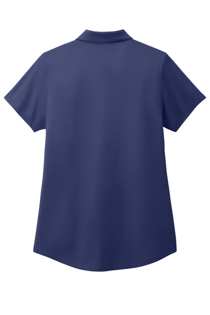 Custom Embroidered Port Authority Polos/Knits in River Blue Navy