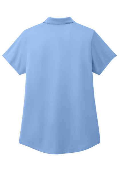 Custom Embroidered Port Authority Polos/Knits in Swiss Blue