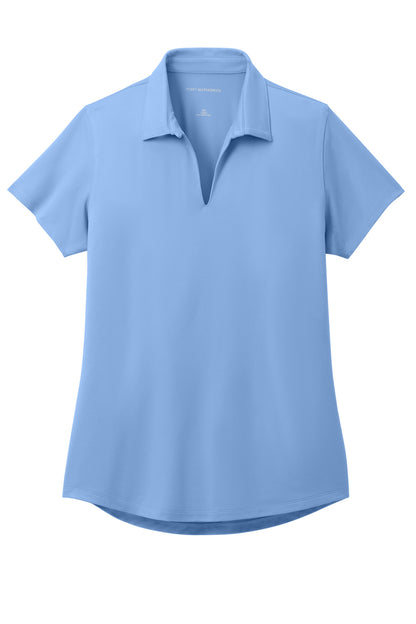 Custom Embroidered Port Authority Polos/Knits in Swiss Blue