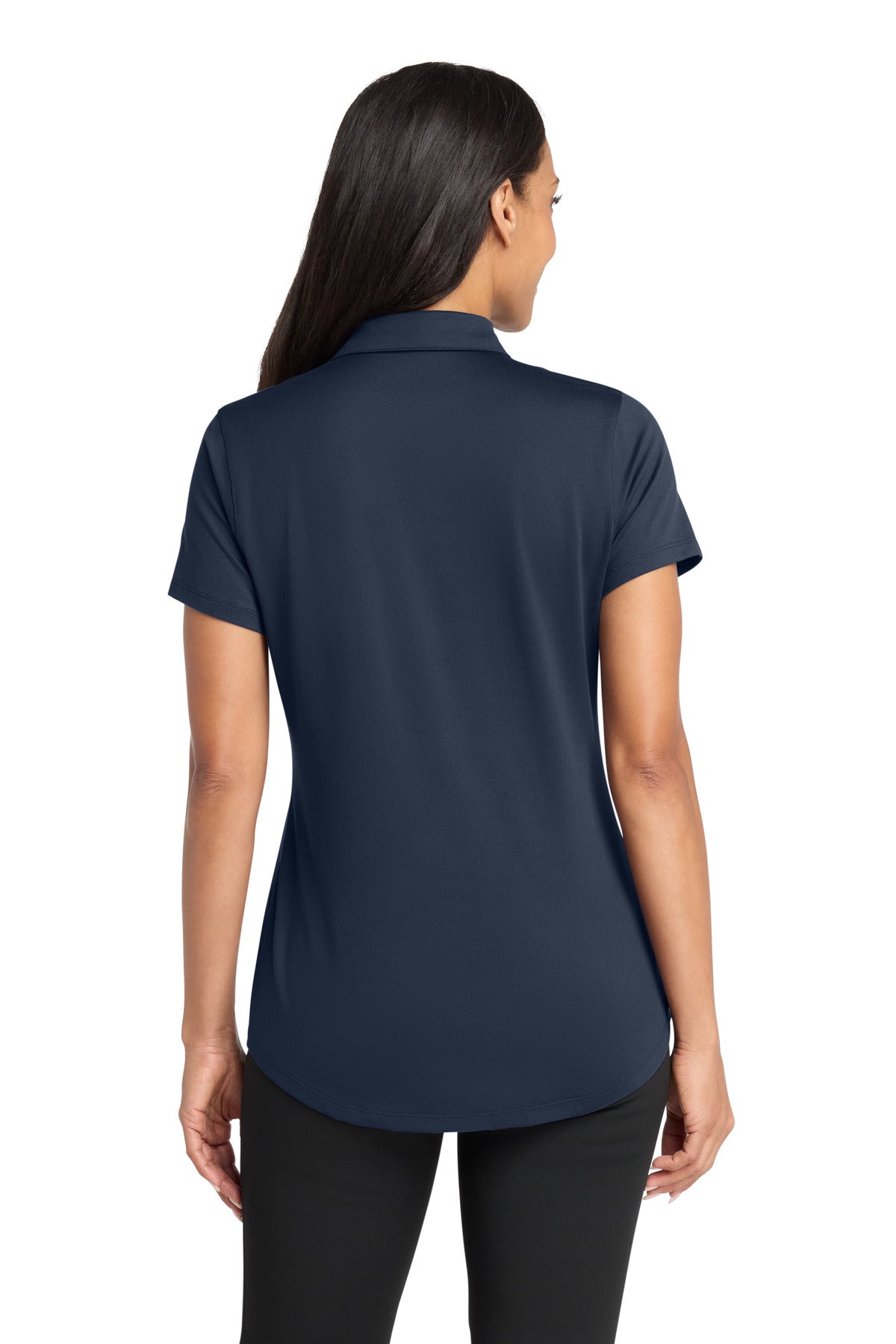 Custom Embroidered Port Authority Polos/Knits in River Blue Navy