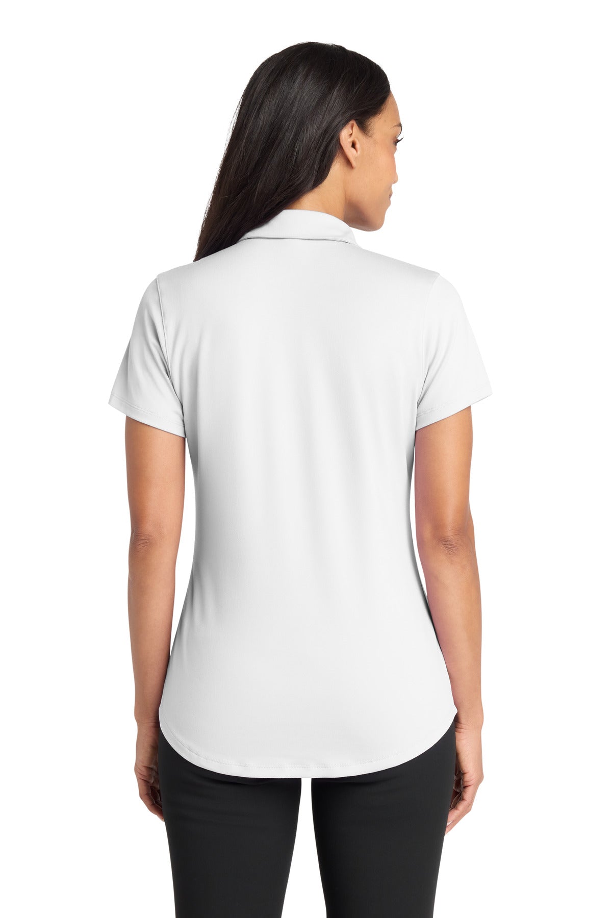 Custom Embroidered Port Authority Polos/Knits in White