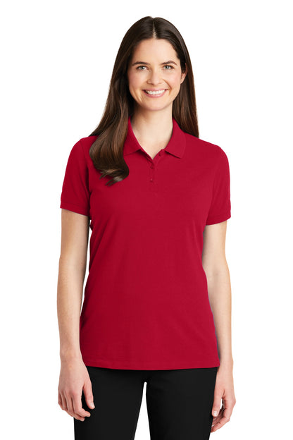 Custom Embroidered Port Authority Polos/Knits in Apple Red