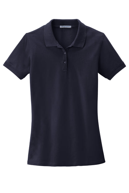 Custom Embroidered Port Authority Polos/Knits in Navy