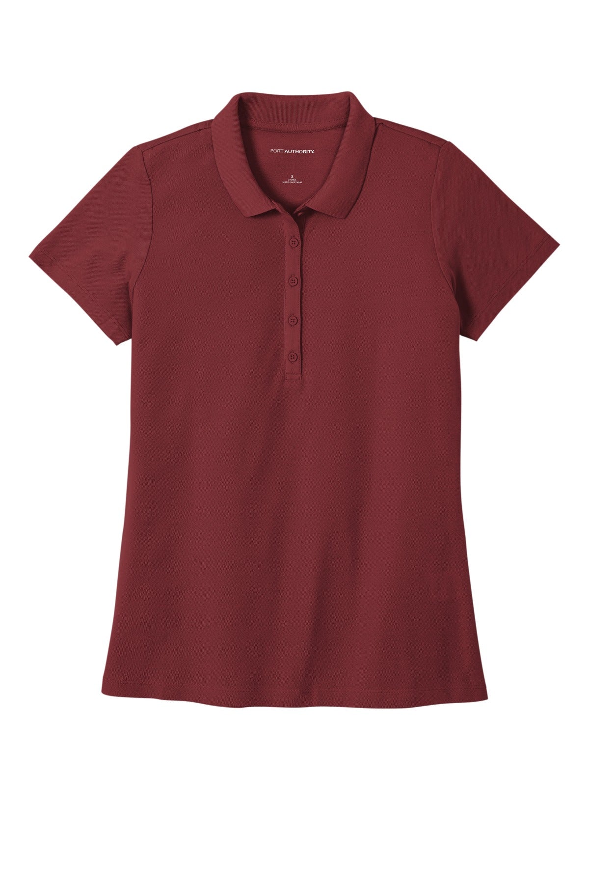 Custom Embroidered Port Authority Polos in Burgundy