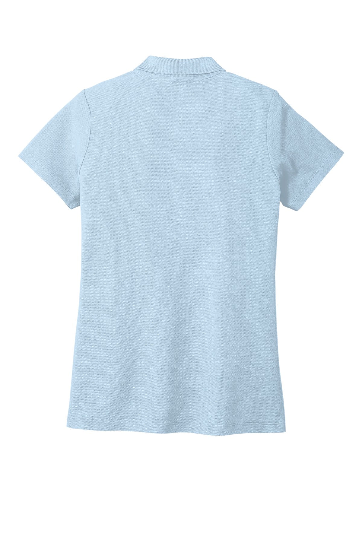 Custom Embroidered Port Authority Polos in Cloud Blue