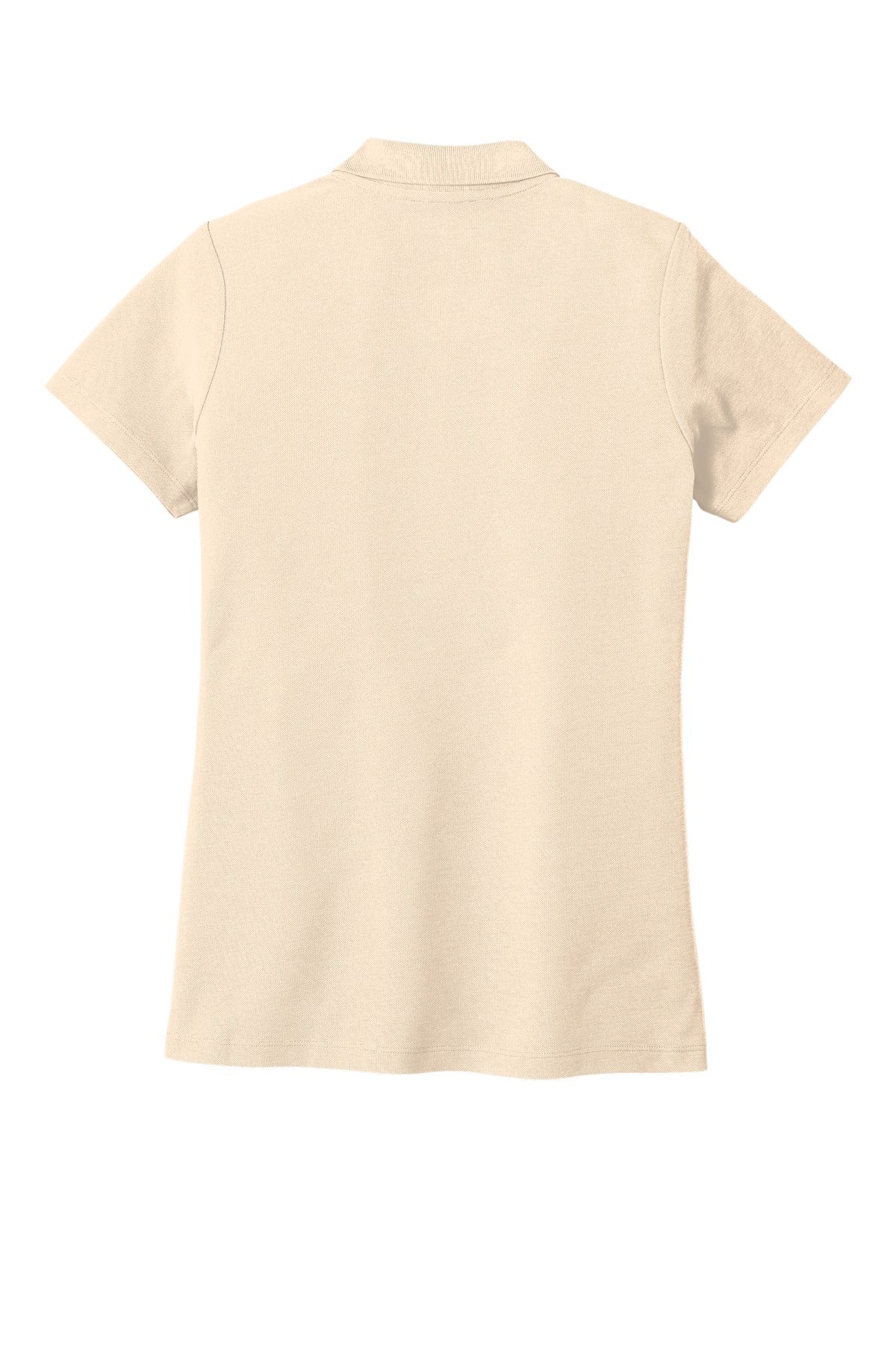 Custom Embroidered Port Authority Polos in Ecru