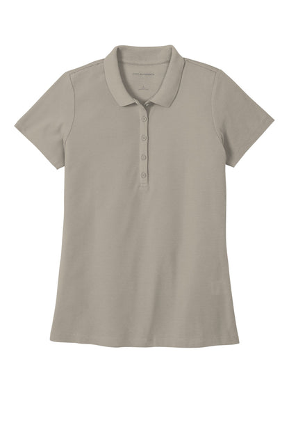Port Authority Women's SuperPro React  Polo. LK810 Gusty Grey