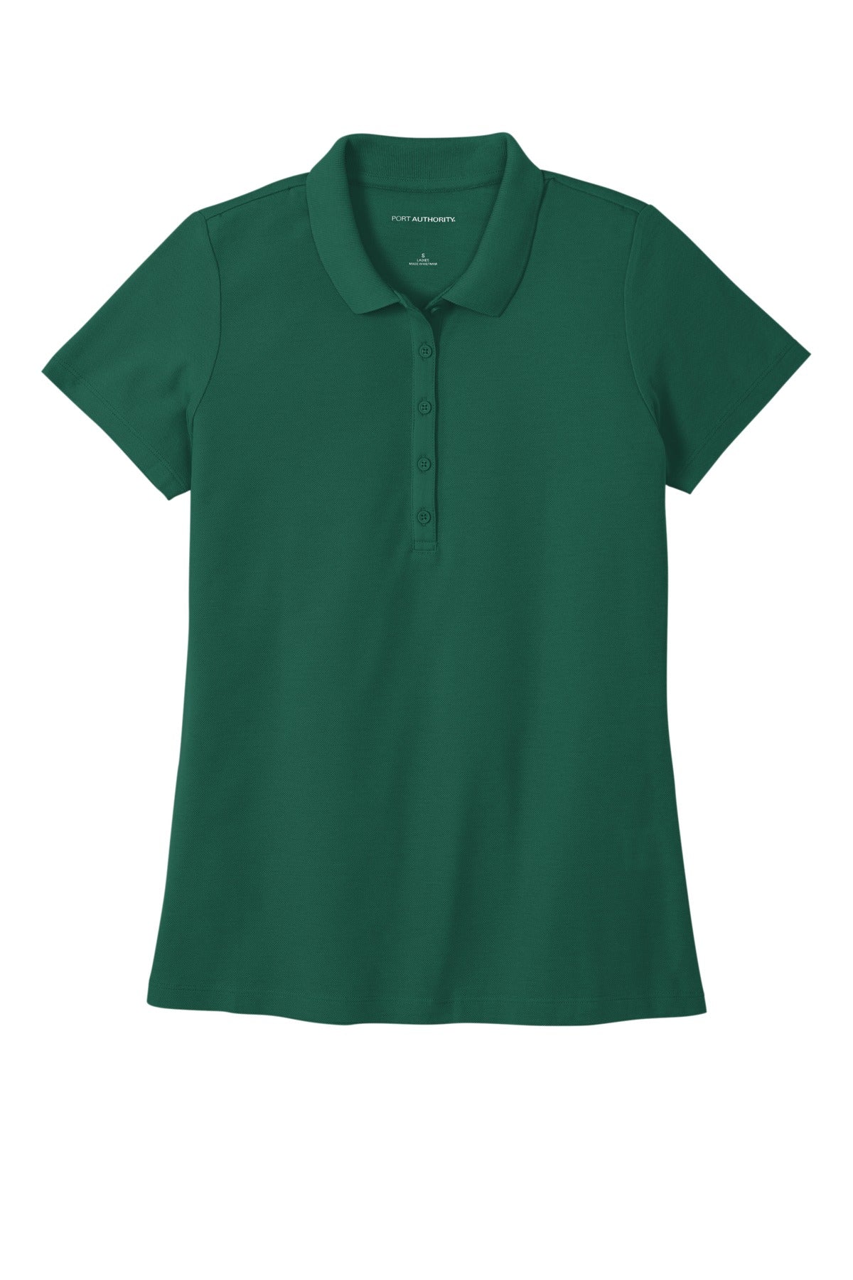 Custom Embroidered Port Authority Polos in Marine Green