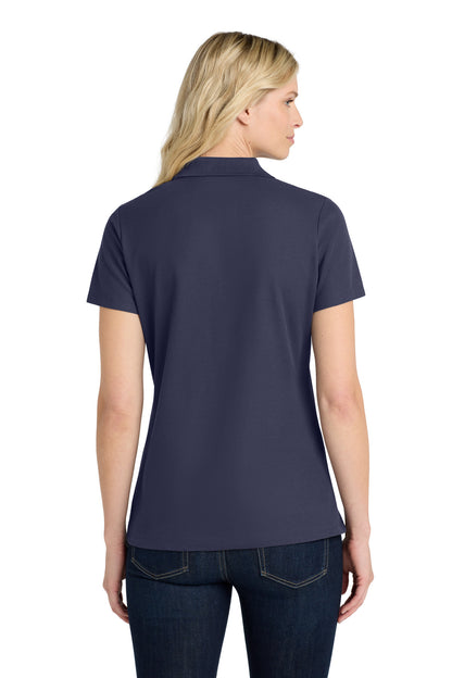 Custom Embroidered Port Authority Women's SuperPro React  Polo. LK810,True Navy