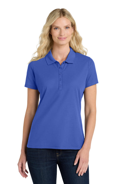 Custom Embroidered Port Authority Polos in True Royal