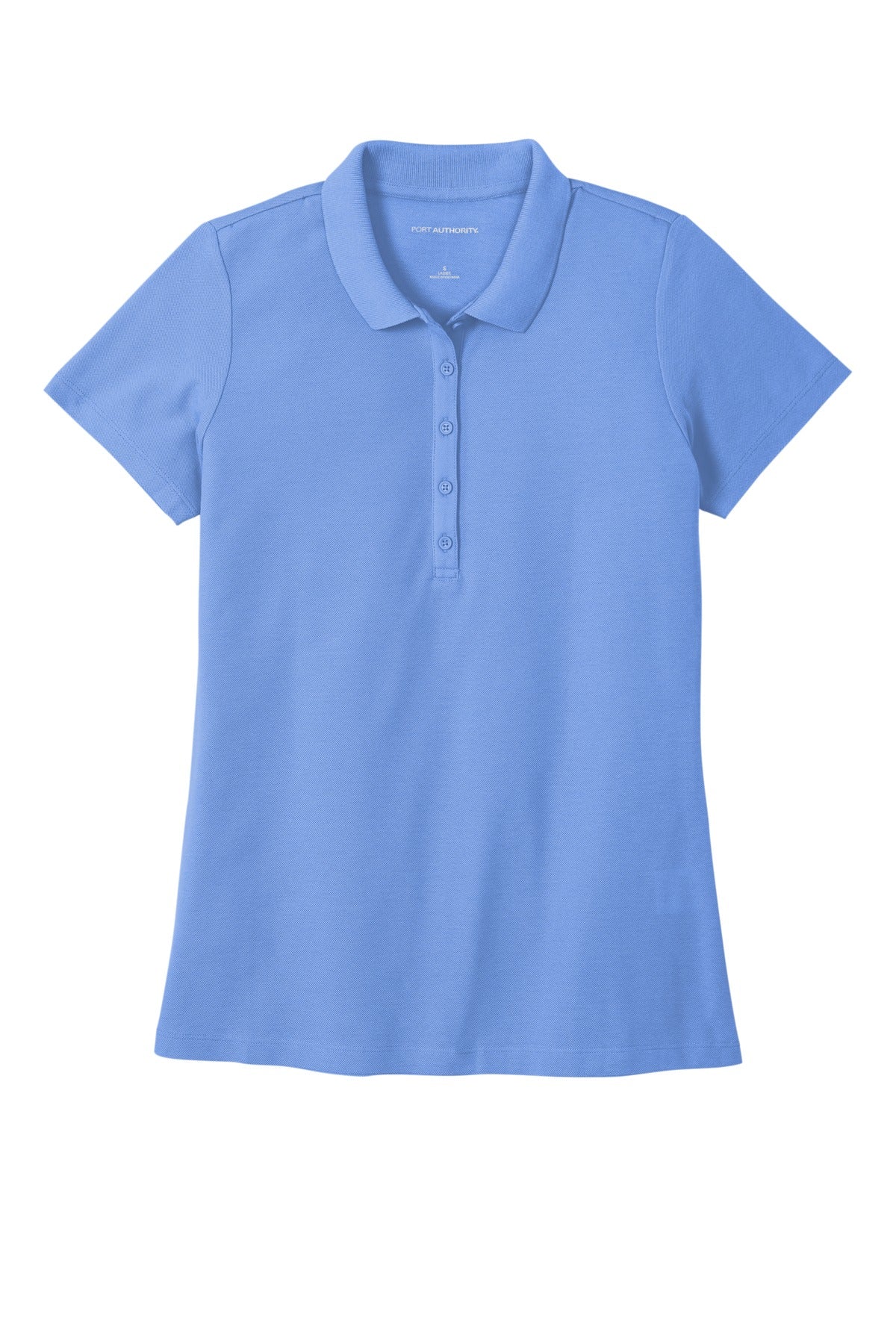 Custom Embroidered Port Authority Polos in Ultramarine Blue