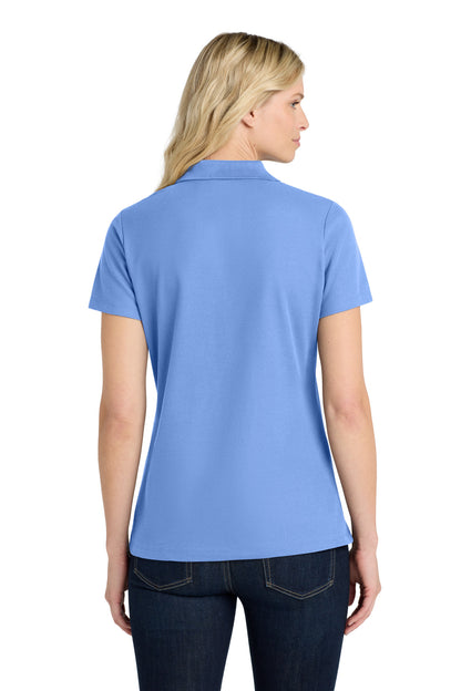 Custom Embroidered Port Authority Polos in Ultramarine Blue