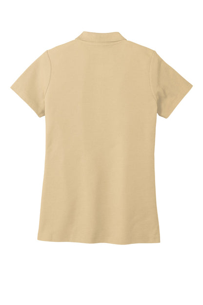 Custom Embroidered Port Authority Polos in Wheat