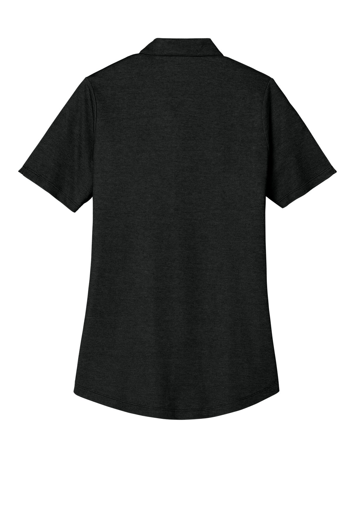 Custom Embroidered Port Authority Polos/Knits in Black Heather