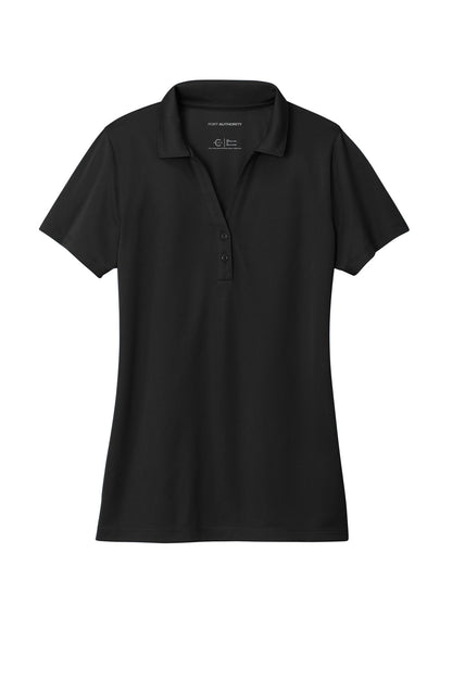 Custom Embroidered Port Authority Polos/Knits in Deep Black
