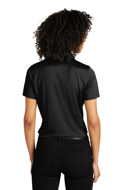 Custom Embroidered Port Authority Women's C-FREE Performance Polo LK863,Deep Black