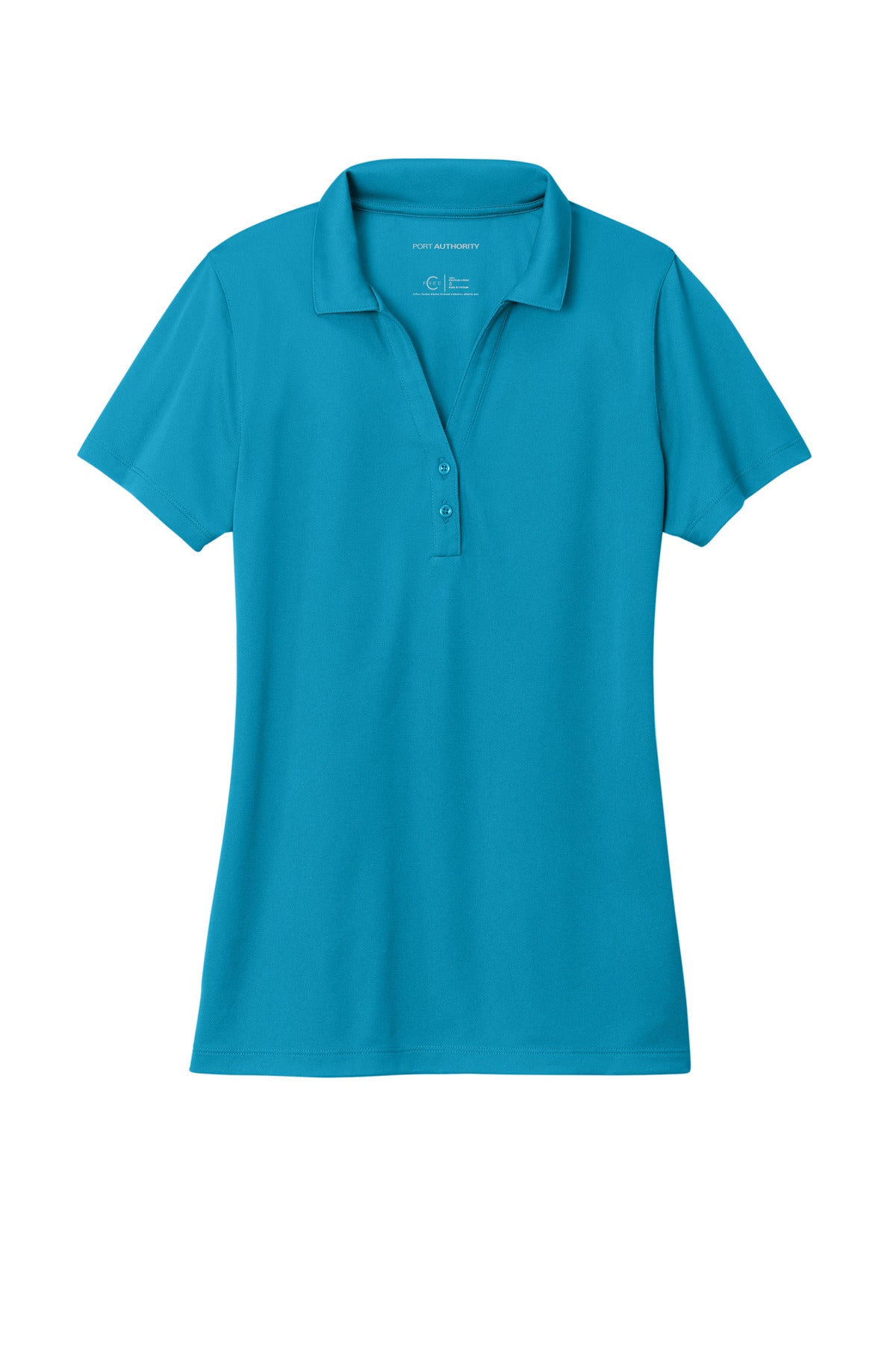 Custom Embroidered Port Authority Polos/Knits in Parcel Blue