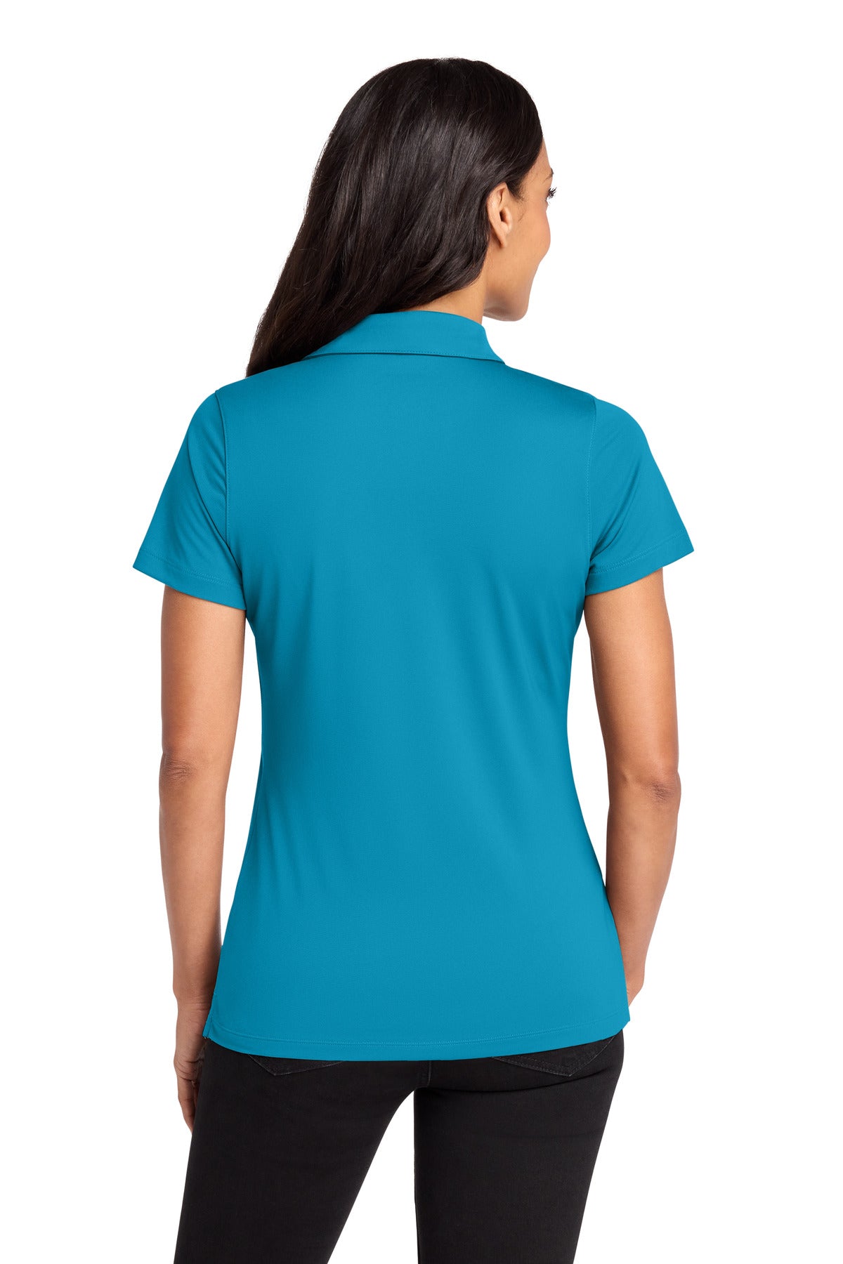 Custom Embroidered Port Authority Polos/Knits in Parcel Blue