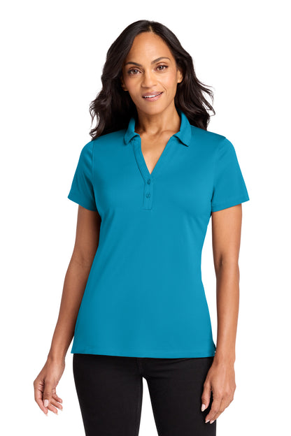 Custom Embroidered Port Authority Polos/Knits in Parcel Blue