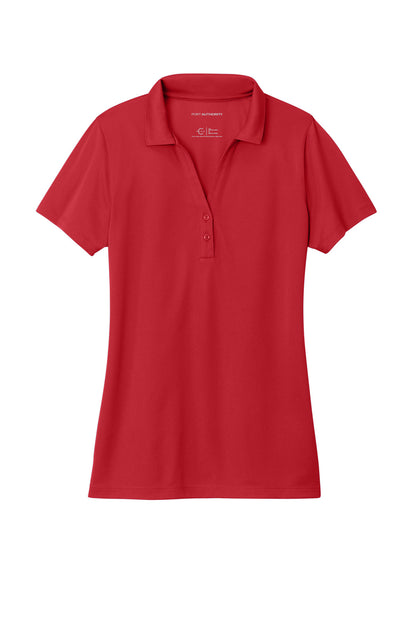 Custom Embroidered Port Authority Polos/Knits in Rich Red