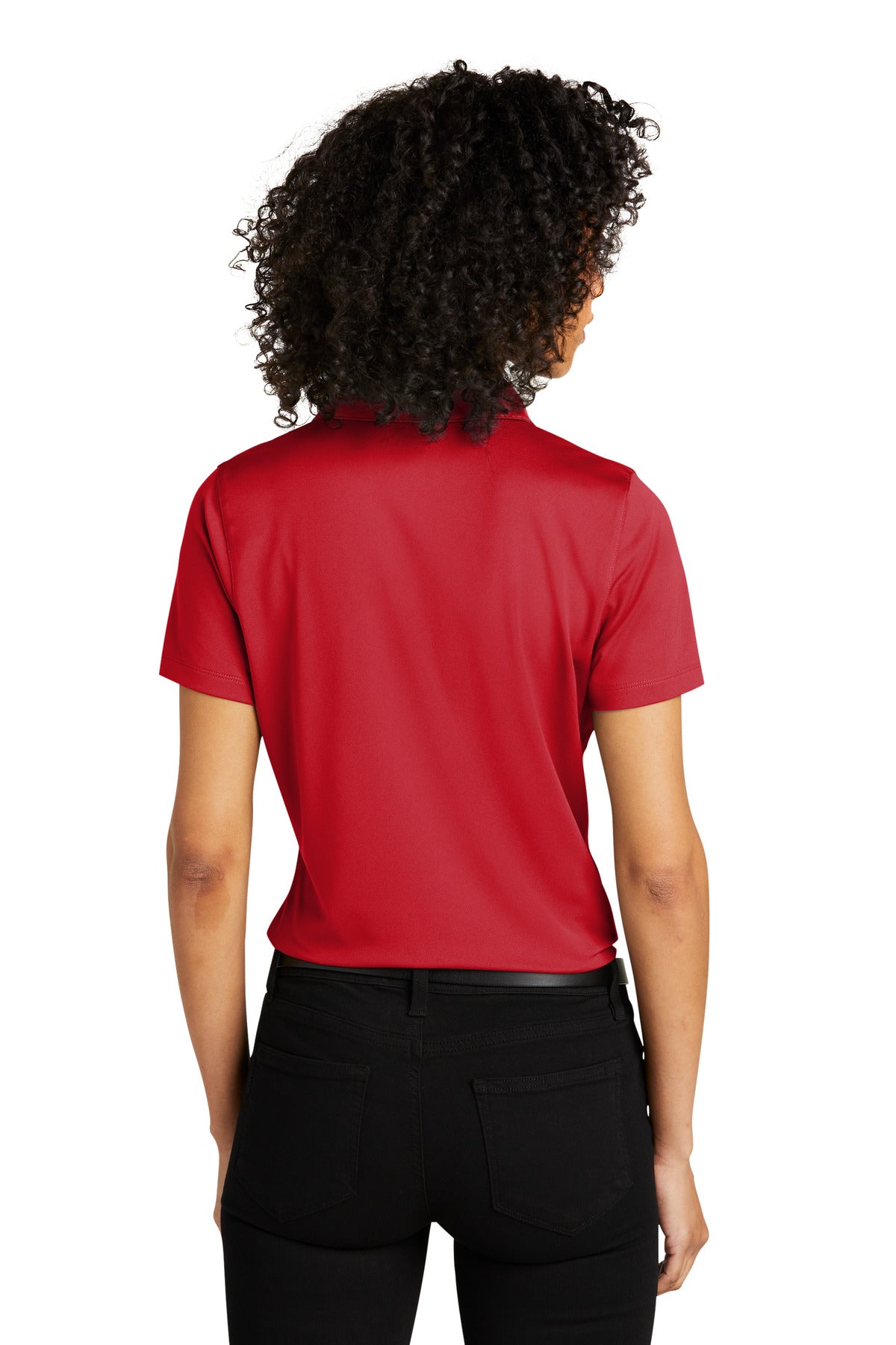 Custom Embroidered Port Authority Women's C-FREE Performance Polo LK863,Rich Red