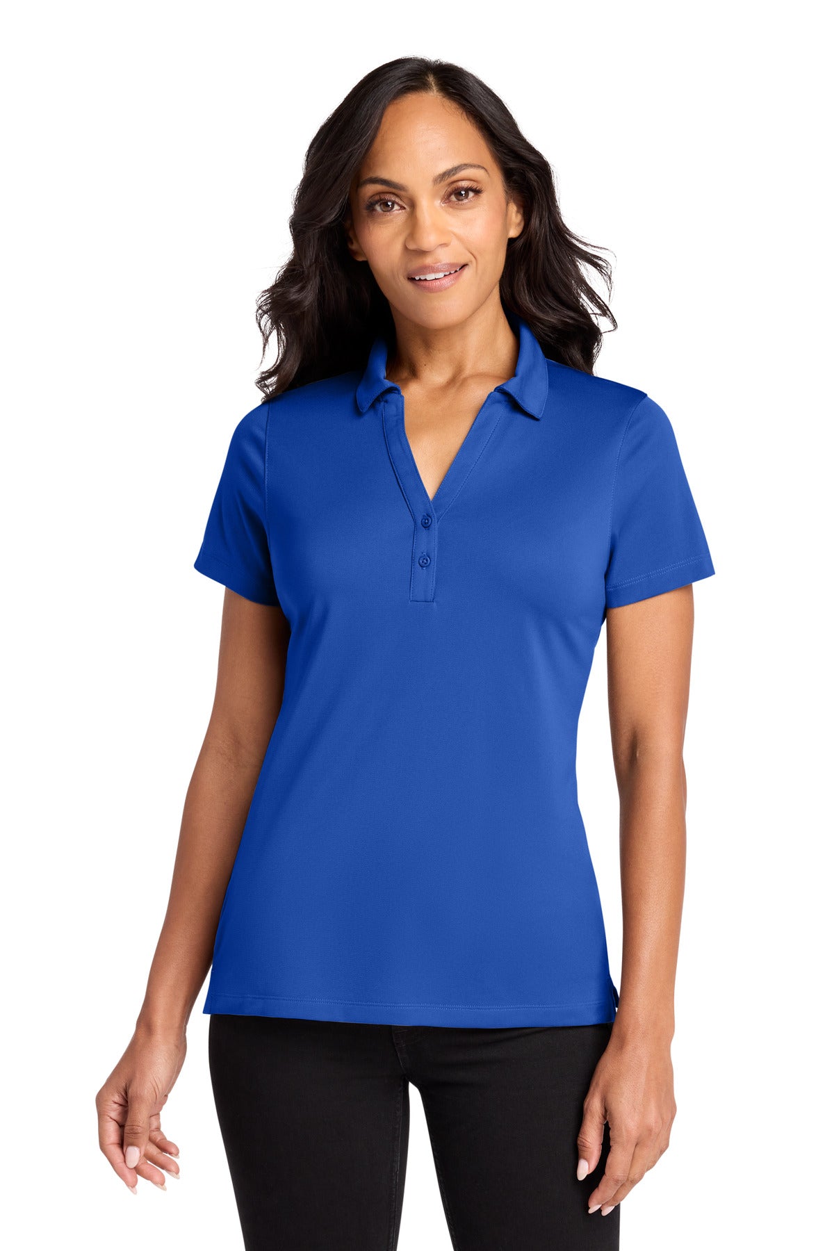 Custom Embroidered Port Authority Polos/Knits in True Royal