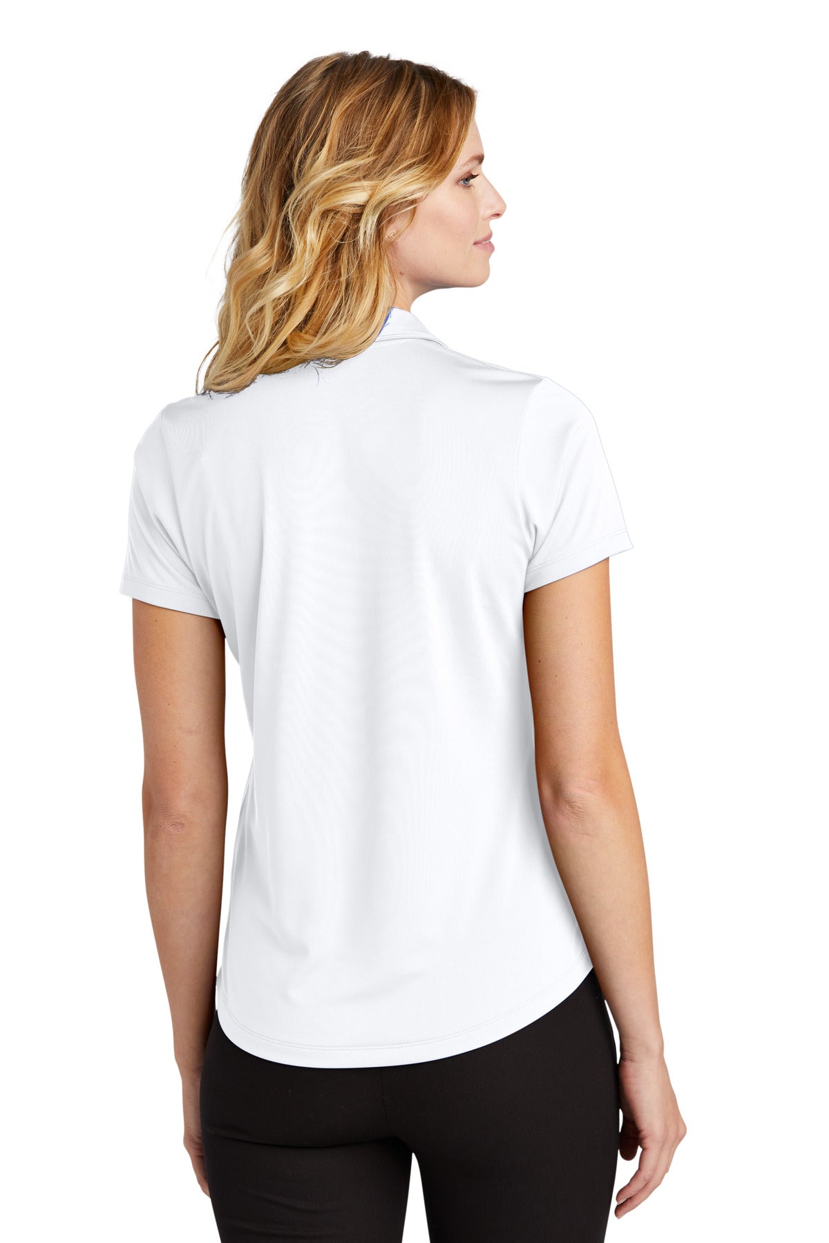 Custom Embroidered Port Authority Women's C-FREE Snag-Proof Polo LK864,White
