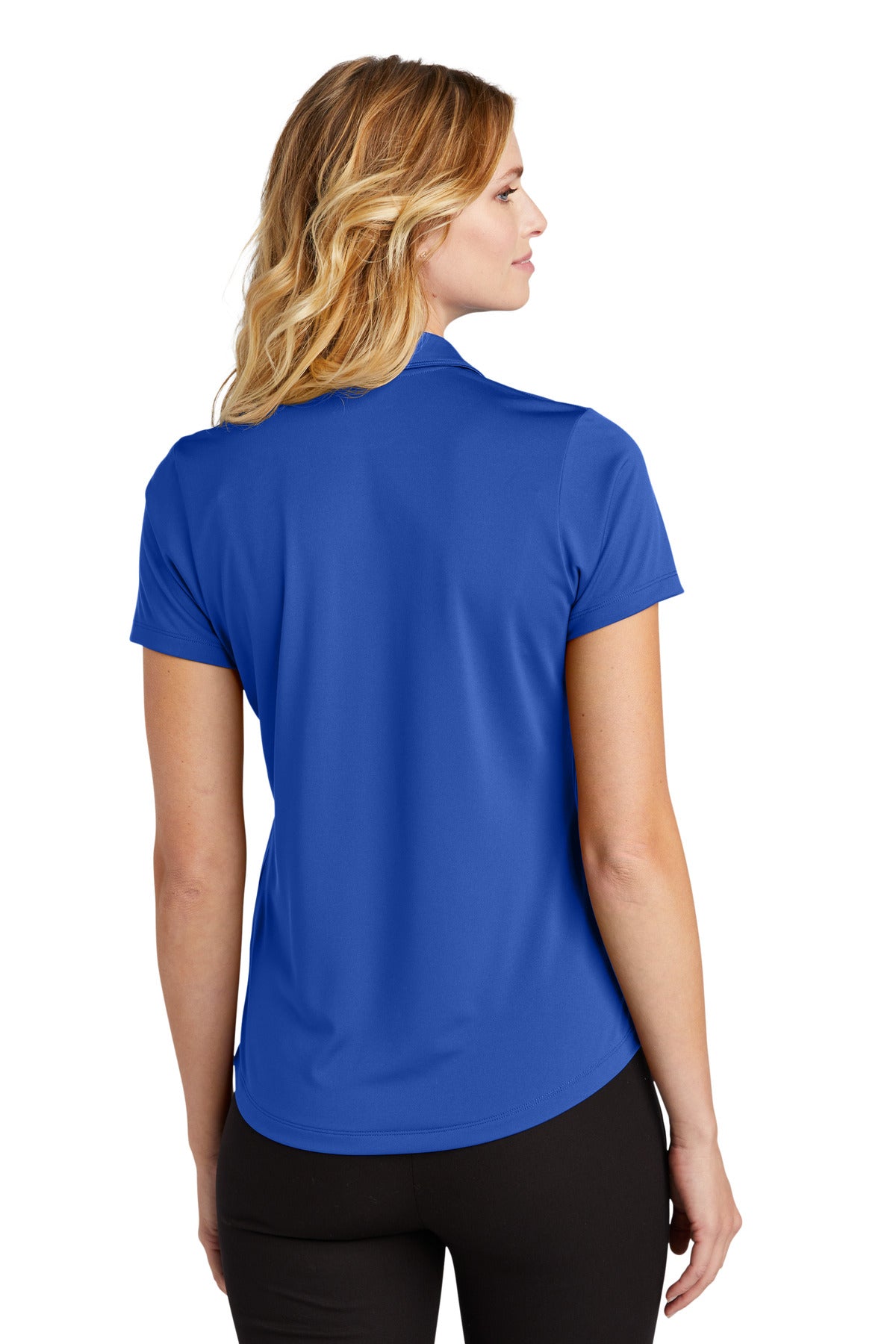 Custom Embroidered Port Authority Women's C-FREE Snag-Proof Polo LK864,True Royal