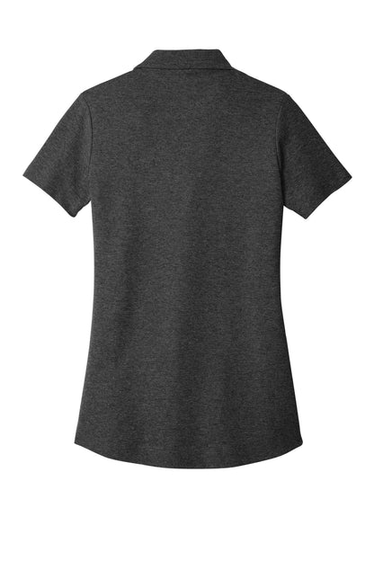 Custom Embroidered Port Authority Polos/Knits in Charcoal Heather