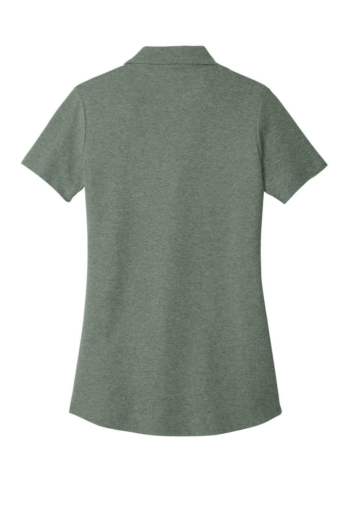 Custom Embroidered Port Authority Polos/Knits in Dark Green Heather
