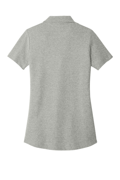 Custom Embroidered Port Authority Polos/Knits in Deep Smoke Heather