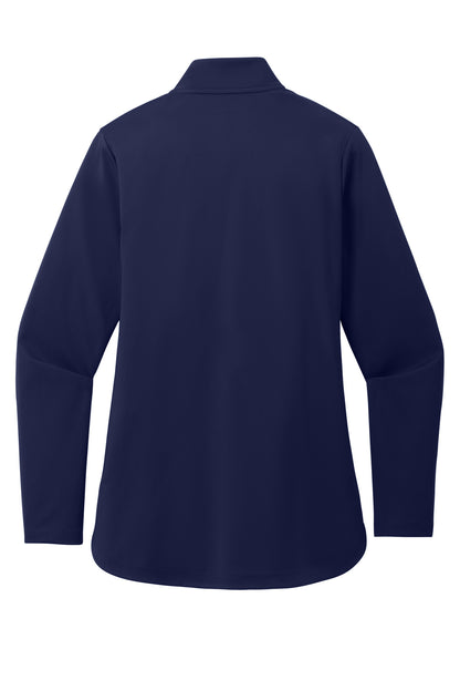 Port Authority Women's C-FREE Double Knit 1/4-Zip LK880