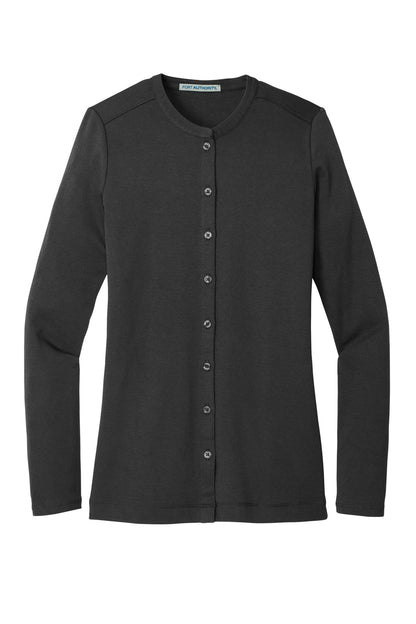 Port Authority Women's Concept Stretch Button-Front Cardigan. LM1008