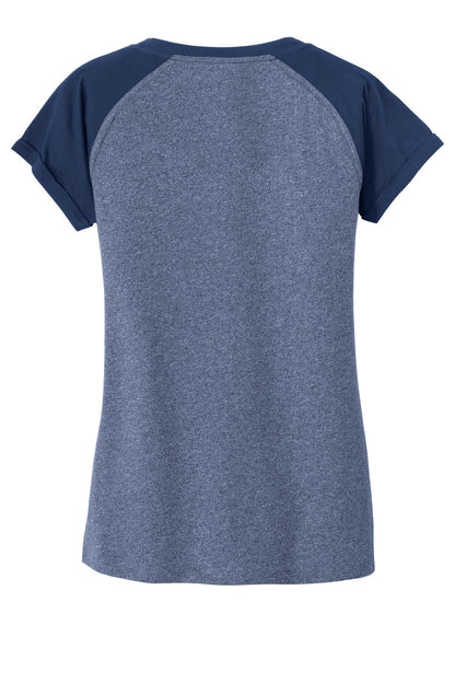 New Era  Women's Heritage Blend Varsity Tee. LNEA107