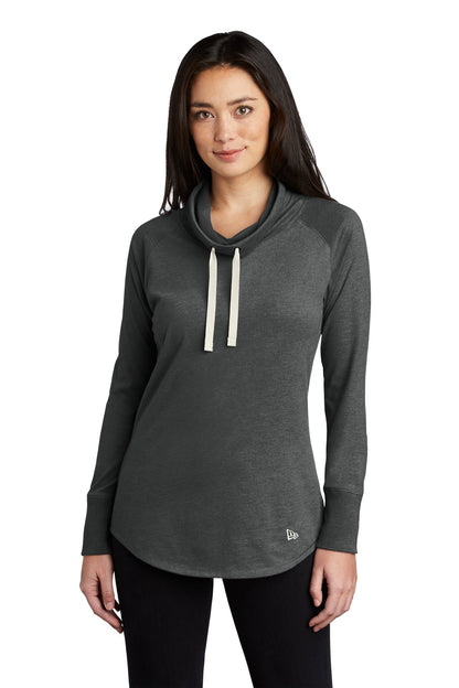 Custom Embroidered New Era Activewear in Black Heather