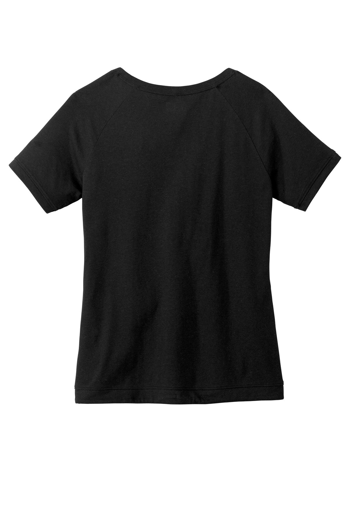 Custom Embroidered New Era T-Shirts  in Black Solid
