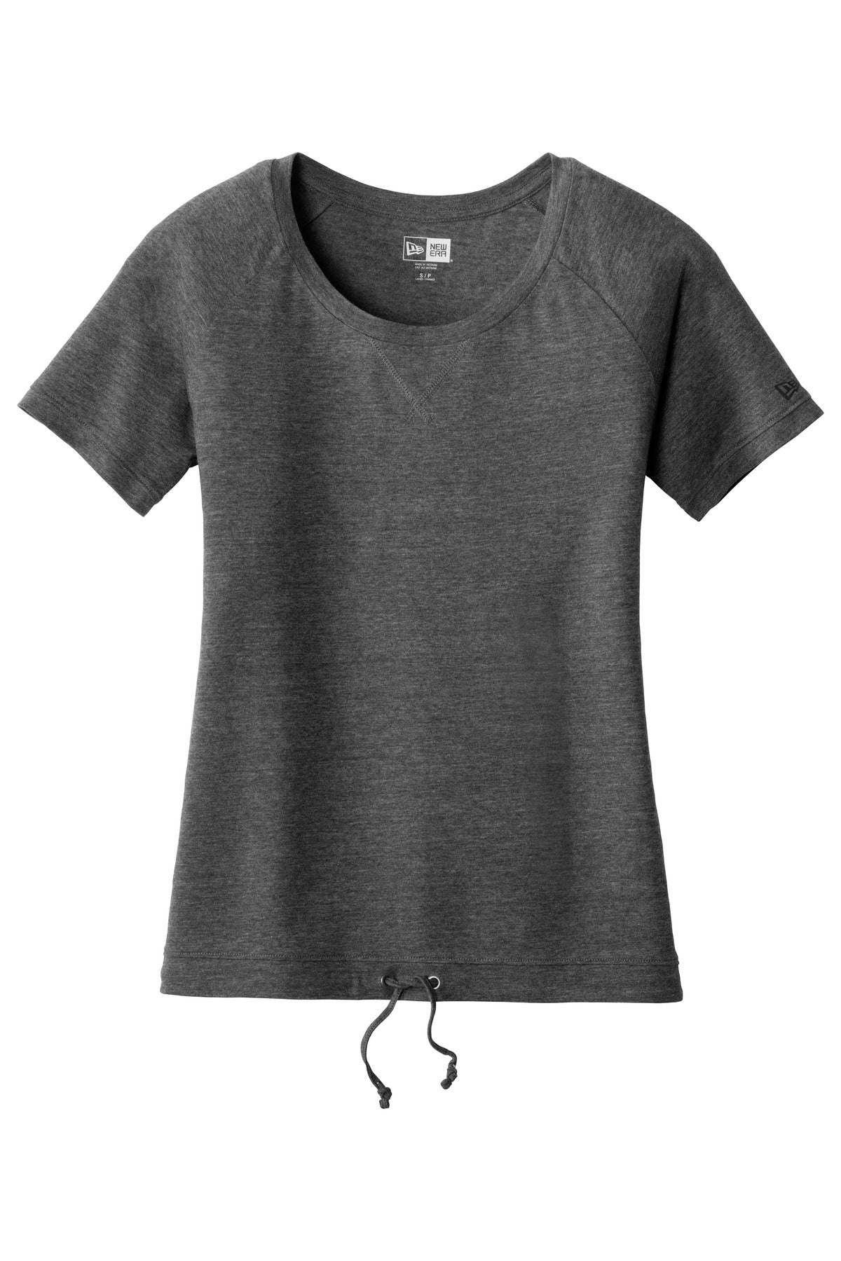 Custom Embroidered New Era T-Shirts  in Dark Graphite
