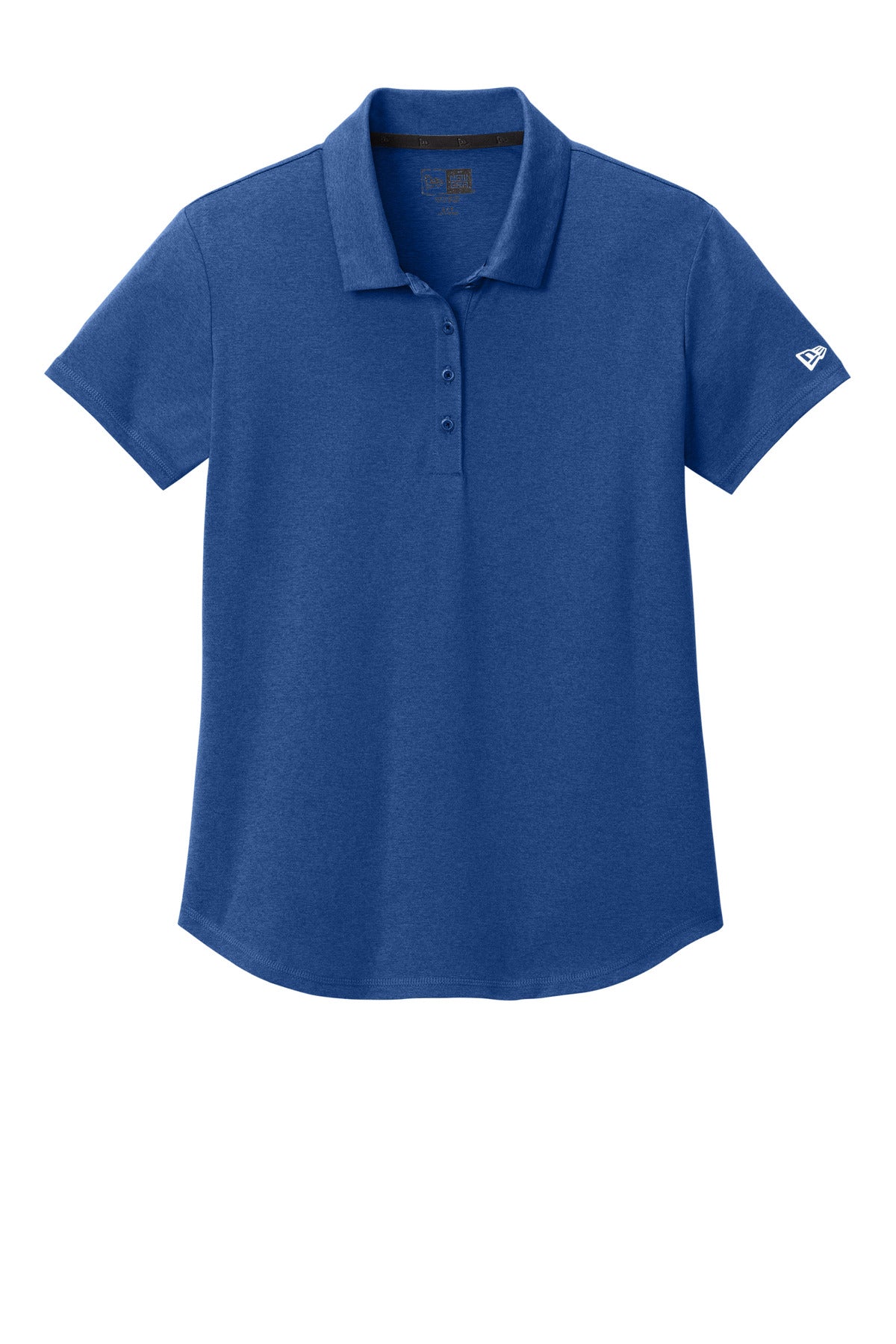 Custom Embroidered New Era Polos/Knits in Royal Heather