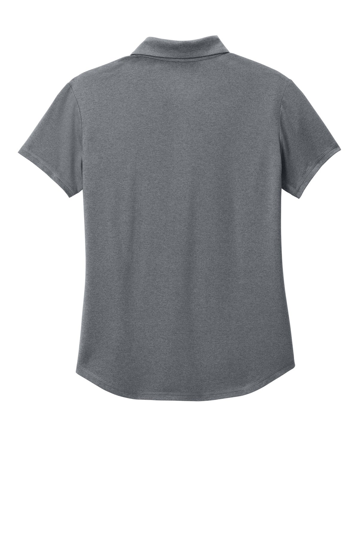 Custom Embroidered New Era Polos/Knits in Shadow Grey Heather