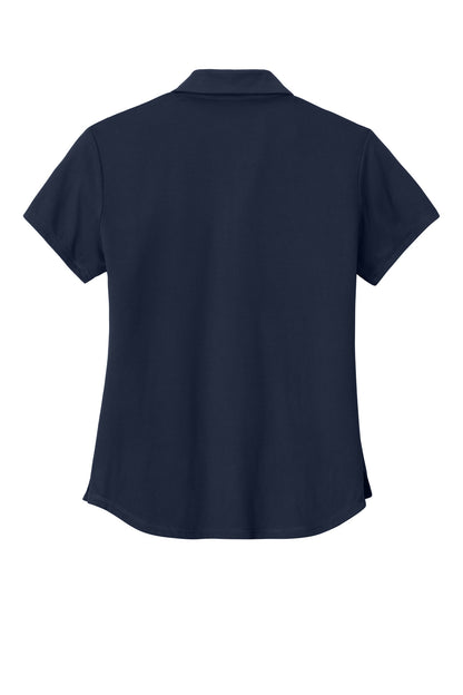 Custom Embroidered New Era Polos/Knits in True Navy