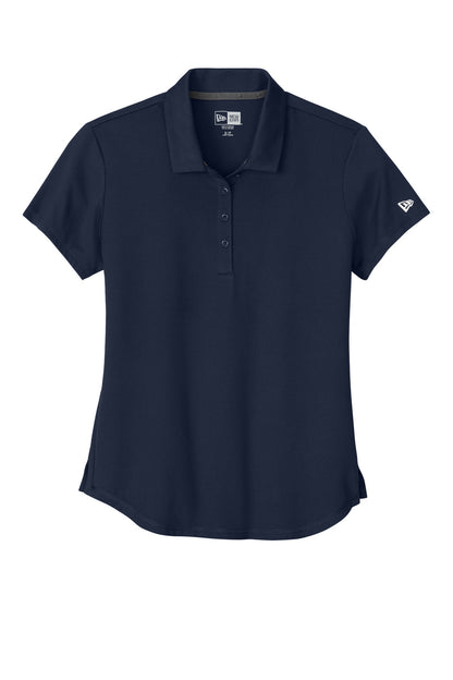 Custom Embroidered New Era Polos/Knits in True Navy